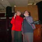 Wendy and Andy at Kareoke 2003